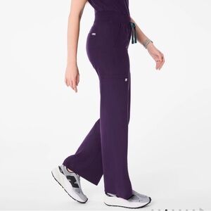 Figs Limited Color Purple Jam Isabel Scrub Pants